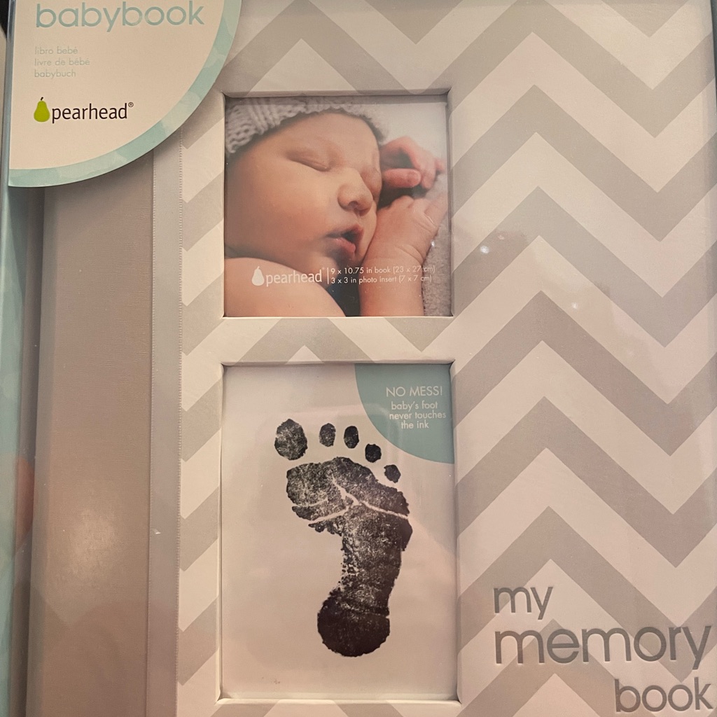 Brand New Pearhead Baby Book